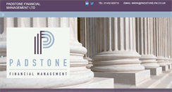 Desktop Screenshot of padstone-fm.co.uk